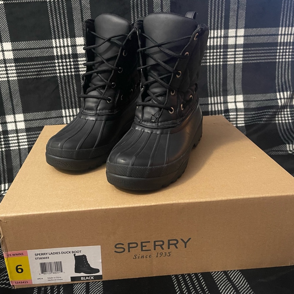 Sperry Quilted Duck Boot